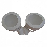 Светильник на штанге Fumagalli Tommy 4M1.000.000.LXD2L цвет плафона/подвески Белый, цвет арматуры Серый