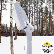 Фонарный столб Fumagalli Giorgio 4P2.362.G10.LYF1R цвет плафона/подвески Опал, цвет арматуры Серый-6