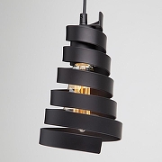 Подвесной светильник Eurosvet Storm 50058/1 черный цвет плафона/подвески Черный, цвет арматуры Черный-3