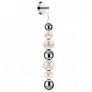Бра Odeon Light Crystal 5007/13WL цвет плафона/подвески Прозрачный, цвет арматуры Хром-1