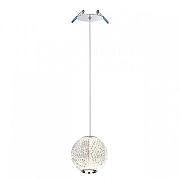 Подвесной светильник Odeon Light Crystal 5007/5LA цвет плафона/подвески Прозрачный, цвет арматуры Хром-1