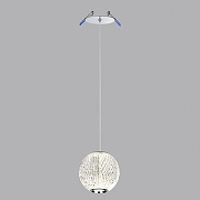 Подвесной светильник Odeon Light Crystal 5007/5LA цвет плафона/подвески Прозрачный, цвет арматуры Хром-8