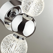 Бра Odeon Light Crystal 5007/7WL цвет плафона/подвески Прозрачный, цвет арматуры Хром-3