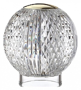 Настольная лампа Odeon Light Crystal 5008/2TL цвет плафона/подвески Прозрачный, цвет арматуры Золото
