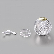 Настольная лампа Odeon Light Crystal 5008/2TL цвет плафона/подвески Прозрачный, цвет арматуры Золото-2