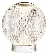 Настольная лампа Odeon Light Crystal 5008/2TL цвет плафона/подвески Прозрачный, цвет арматуры Золото-5