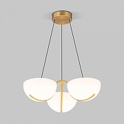 Люстра Eurosvet Em1sfero 50083/3 LED золото цвет плафона/подвески Белый, цвет арматуры Золото-1