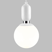 Подвесной светильник Eurosvet Bubble 50151/1 белый цвет плафона/подвески Бежевый, цвет арматуры Белый-2