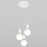 Подвесной светильник Eurosvet Bubble 50151/3 белый цвет белый