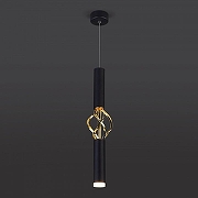Подвесной светильник Eurosvet Lance 50191/1 LED черный/золото цвет плафона/подвески Черный, Золото, цвет арматуры Черный-2
