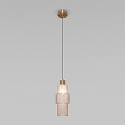 Подвесной светильник Eurosvet Soho 50209/1 бронза цвет плафона/подвески Оранжевый, цвет арматуры Бронза-2