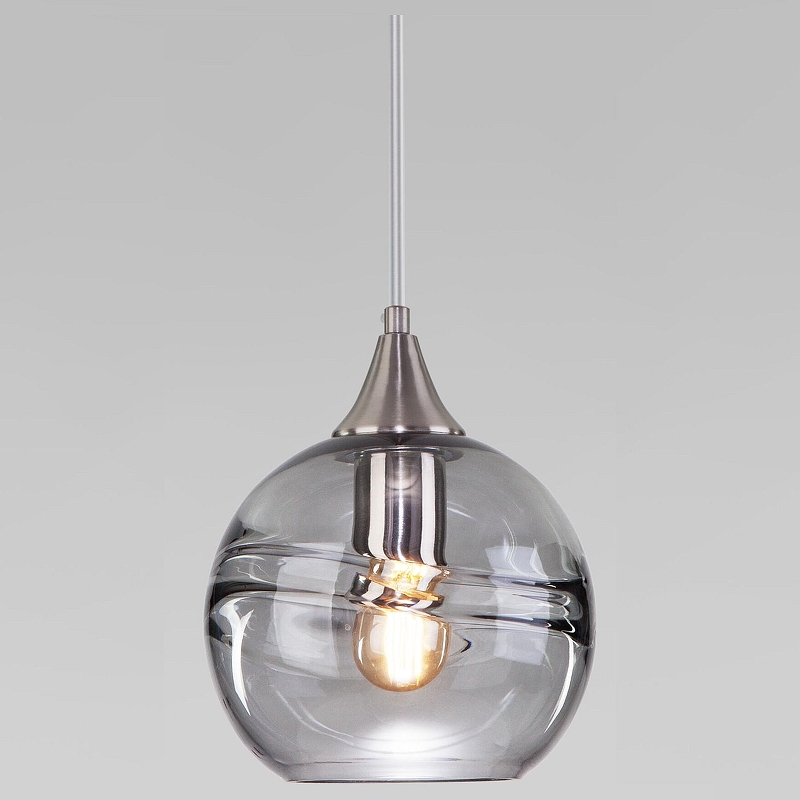 Подвесной светильник Eurosvet Lotus 50221/1 дымчатый 