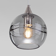 Подвесной светильник Eurosvet Lotus 50221/1 дымчатый цвет никель-2