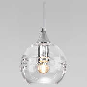 Подвесной светильник Eurosvet Lotus 50221/1 прозрачный цвет хром