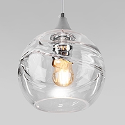 Подвесной светильник Eurosvet Lotus 50221/1 прозрачный цвет хром-2