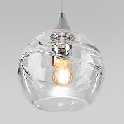 Подвесной светильник Eurosvet Lotus 50221/1 прозрачный цвет плафона/подвески Прозрачный, цвет арматуры Хром-2