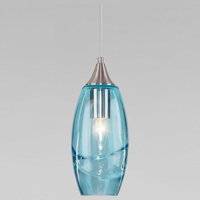 Подвесной светильник Eurosvet Lotus 50222/1 голубой 