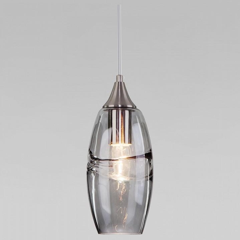Подвесной светильник Eurosvet Lotus 50222/1 дымчатый 