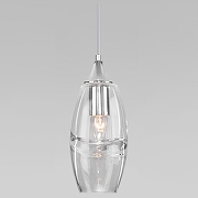 Подвесной светильник Eurosvet Lotus 50222/1 прозрачный цвет хром