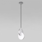 Подвесной светильник Eurosvet Lang 50225/1 LED хром цвет плафона/подвески Белый, Хром, цвет арматуры Хром-1
