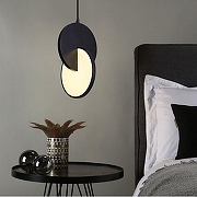 Подвесной светильник Eurosvet Lang 50225/1 LED черный цвет плафона/подвески Белый, Черный, цвет арматуры Черный-2