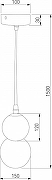 Люстра Eurosvet Polar 50251/1 LED белый цвет плафона/подвески Белый, цвет арматуры Белый-2