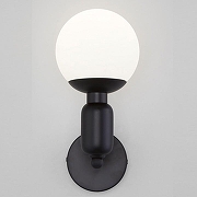 Бра Eurosvet Bubble 50251/1 черный цвет плафона/подвески Бежевый, цвет арматуры Черный-1