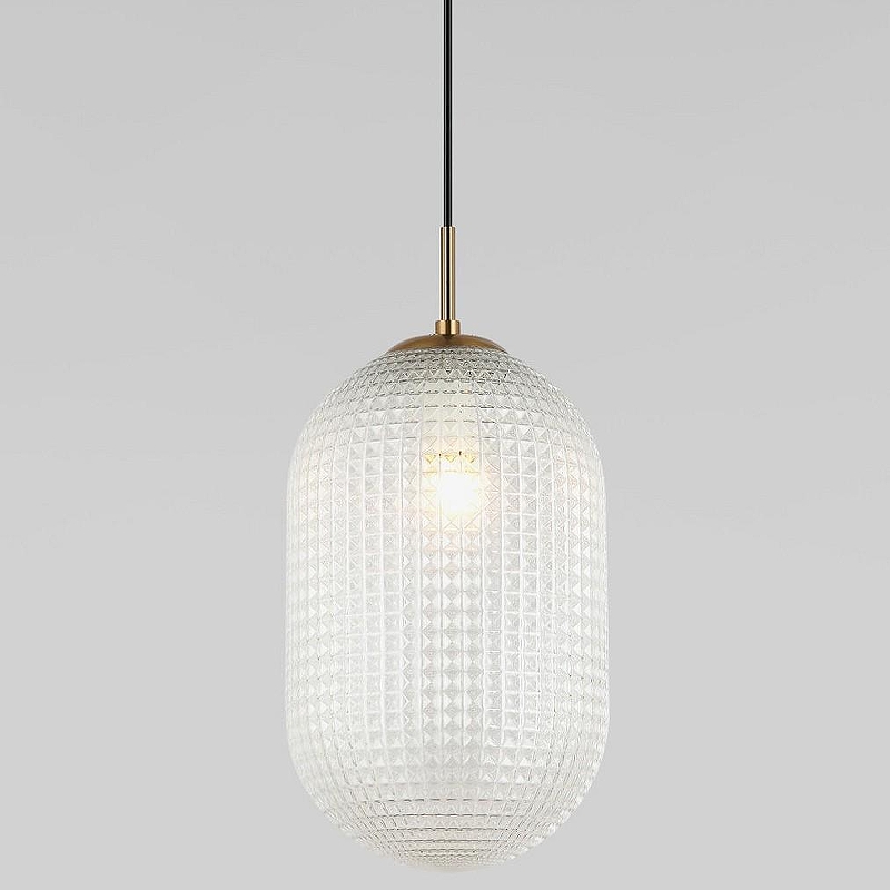 Подвесной светильник Eurosvet Gem 50261/1 прозрачный 