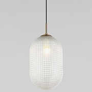 Подвесной светильник Eurosvet Gem 50261/1 прозрачный цвет черный