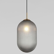 Подвесной светильник Eurosvet Gem 50261/1 серый цвет черный