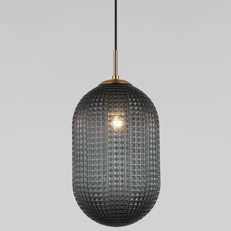 Подвесной светильник Eurosvet Gem 50261/1 темно-серый 