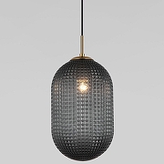 Подвесной светильник Eurosvet Gem 50261/1 темно-серый цвет черный