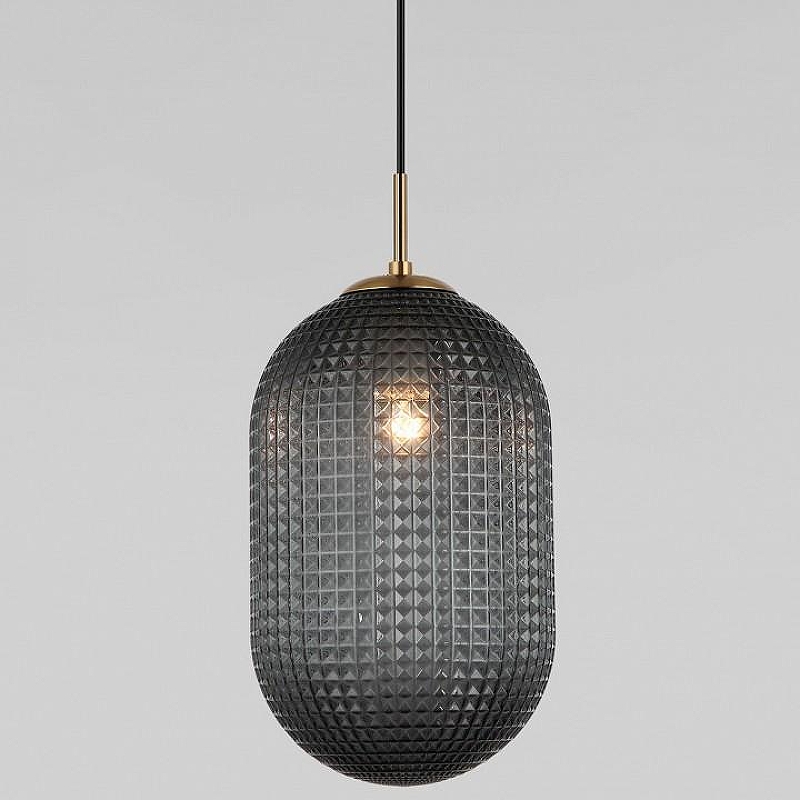 Подвесной светильник Eurosvet Gem 50261/1 темно-серый 