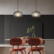 Подвесной светильник Eurosvet Gem 50262/1 прозрачный цвет плафона/подвески Прозрачный, цвет арматуры Черный-2