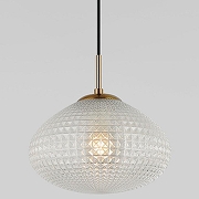 Подвесной светильник Eurosvet Gem 50263/1 прозрачный цвет черный