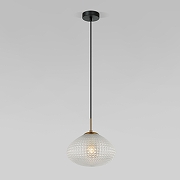 Подвесной светильник Eurosvet Gem 50263/1 прозрачный цвет черный-1