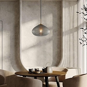 Подвесной светильник Eurosvet Gem 50263/1 серый цвет плафона/подвески Серый, цвет арматуры Черный-2