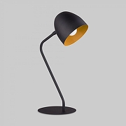 Настольная лампа офисная TK Lighting Soho 5036 Soho Black цвет плафона/подвески Золото, Черный, цвет арматуры Черный