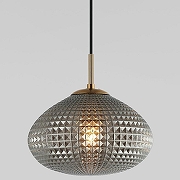 Подвесной светильник Eurosvet Gem 50263/1 темно-серый цвет черный