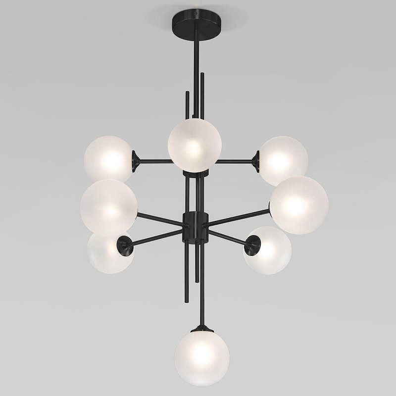 Люстра на штанге Eurosvet Volver 50383 черный 