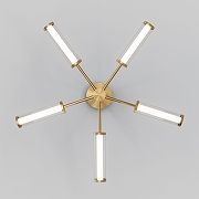 Люстра на штанге Eurosvet Stark 50386/5 LED латунь цвет латунь-2