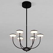 Люстра на штанге Eurosvet Fungo 50388 LED черный цвет черный