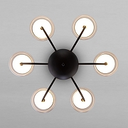 Люстра на штанге Eurosvet Fungo 50388 LED черный цвет черный-1