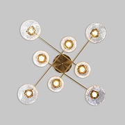 Люстра Eurosvet Ripple 50389 LED латунь цвет латунь-2