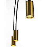 Подвесной светильник Loft it Volta 5043-3 цвет плафона/подвески Бронза, цвет арматуры Черный-2