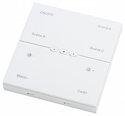 Панель универсальная сенсорная накладная Lightstar PRO 505536R цвет белый