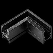 Соединитель угловой L-образный для треков встраиваемых Lightstar Linea 506127 цвет черный-1