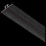 Трек встраиваемый Lightstar Linea 506217 цвет черный-1