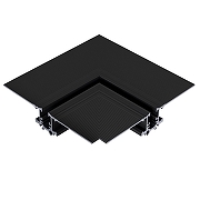 Соединитель угловой L-образный для треков встраиваемых Lightstar Linea 506237 цвет черный