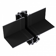 Соединитель угловой внутренний для треков Lightstar Linea 506257 цвет арматуры Черный